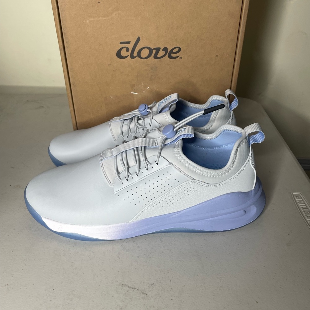 Clove Comfort Sneaker Nursing Shoes Gray Matter Blue Women's 10.5 / Men’s 9